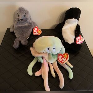 3 Beanie Baby